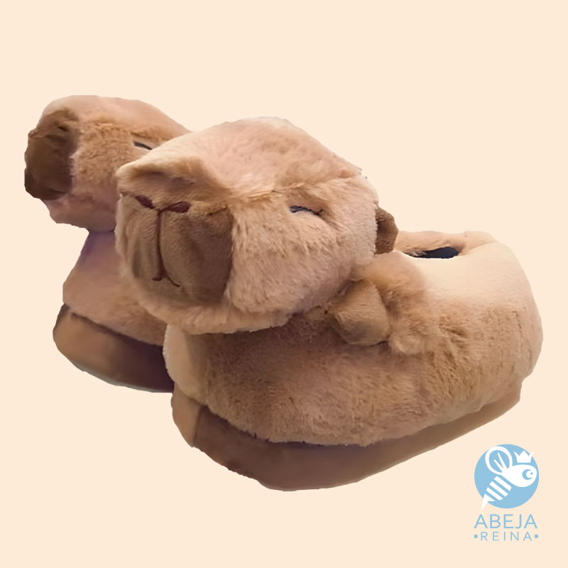 capibara-pantuflas