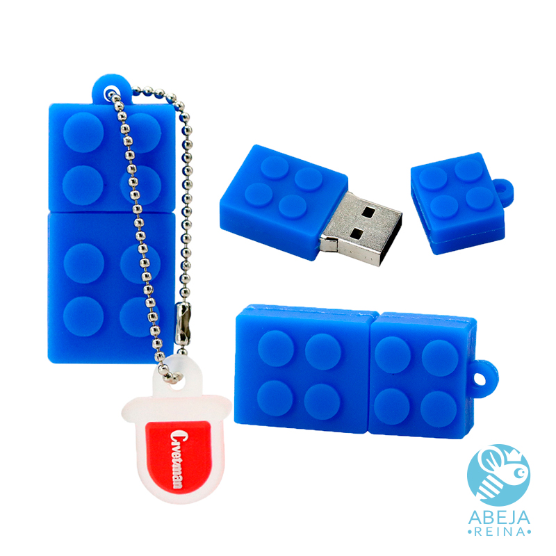 usb-pieza-lego-azul