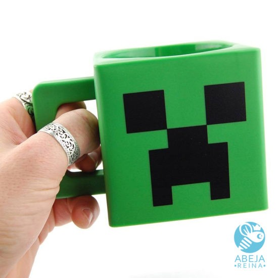 Taza Minecraft Verde