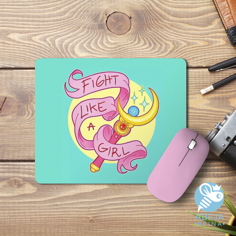 mouse pad fight like a girl