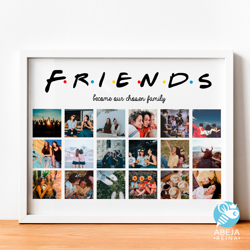 Cuadro Personalizado 30 Cumpleaños mejores amigas - Personal Print