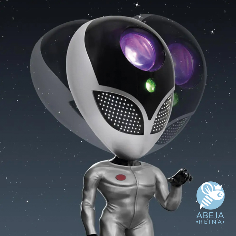 Proyector estrellas 360° diseño alien - Abeja Reina Perú