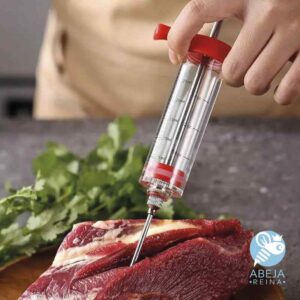 Jeringa para inyector carne, adobo o pollo