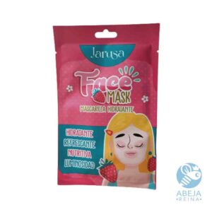 Mascarilla facial hidratante de fresa