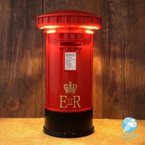Alcancía lámpara modelo Buzón Londres