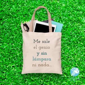 Bolso Me sale el genio y sin lámpara ni nada...