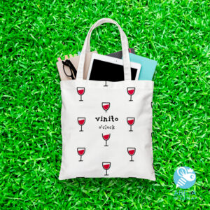 Bolso 'vinito o' clock'