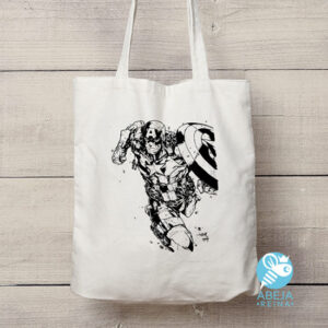 Bolso de tela Capitán América