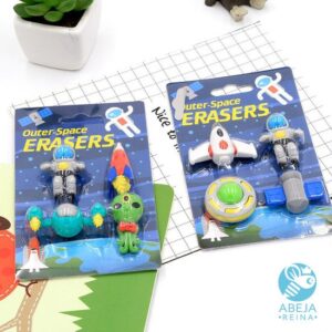 Pack de 4 Borradores Espaciales