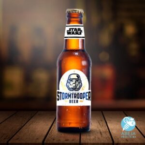 Cerveza etiqueta Stormtrooper