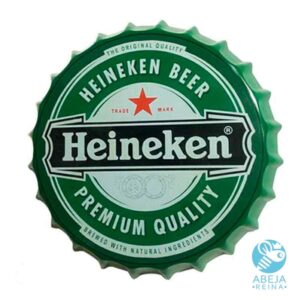 Chapa decorativa Heineken