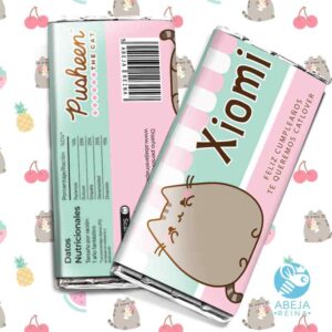 Chocolate personalizado Pusheen Cat