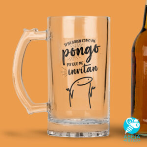 Chopp cervecero 'Si saben como me pongo para qué me invitan'