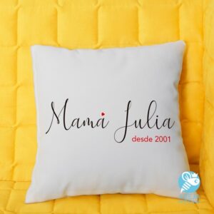Cojín mamá personalizado