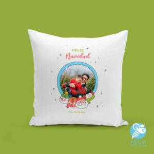 Cojín personalizado Feliz Navidad
