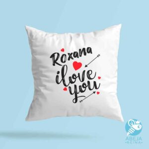 Cojín personalizado I Love You