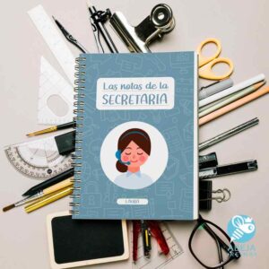 Cuaderno personalizado 'las notas de la secretaria'