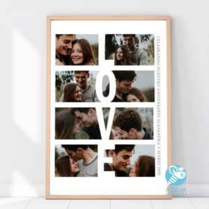 Cuadro personalizado Love