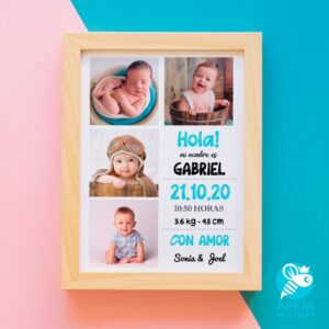 Cuadro personalizado Bebé 01