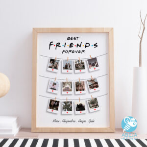Cuadro personalizado Best Friend Forever