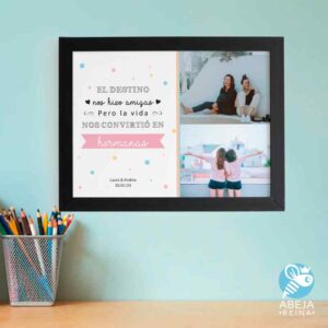 Cuadro personalizado El destino nos hizo amigas...