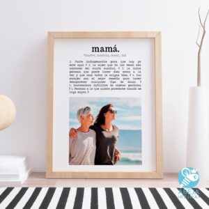 Cuadro personalizado mamá