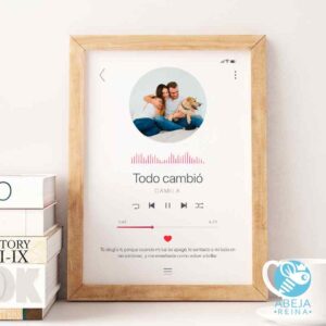 Cuadro personalizado Música