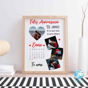 Cuadro personalizado 'No es para tanto, es para siempre'