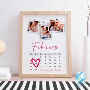 Cuadro personalizado San Valentín
