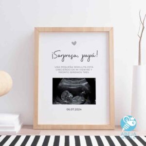 Cuadro personalizado Sorpresa papá
