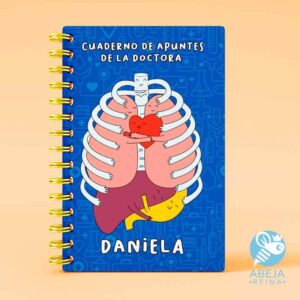 Cuaderno personalizado Doctora