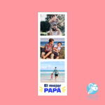 Fotos imantadas estilo polaroid 'El mejor papá'
