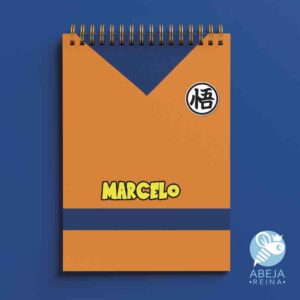 Cuaderno personalizado Goku