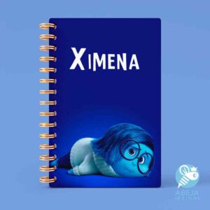 Cuaderno personalizado tristeza intensamente