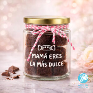 Jar de brownies 'Mamá eres la más dulce'