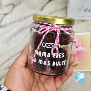 Jar de brownies 'Mamá eres la más dulce'