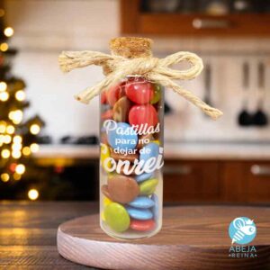 Jar de dulces 'Pastillas para no dejar de sonreir'