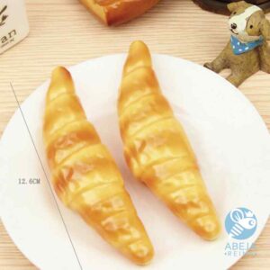 Lapicero divertido con forma de croissant