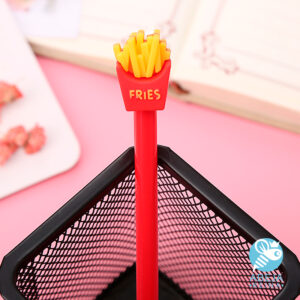 Lapiceros en forma de papas fritas