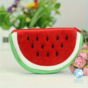Monedero en forma de sandia