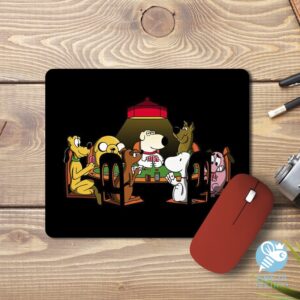Mouse pad parodia Perros jugando