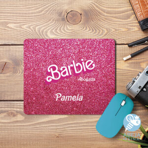Mouse pad Barbie personalizado - profesión