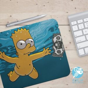 Mouse pad Bart Simpson