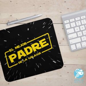 Mouse pad 'El mejor padre de la galaxia'