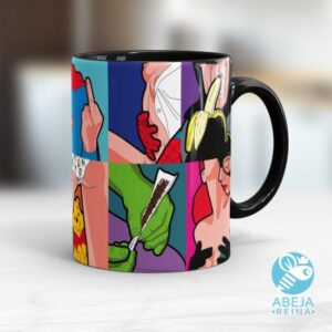 Taza popart