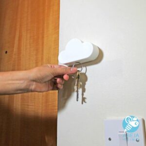 Portallaves en forma de Nube
