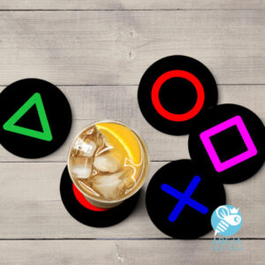 Posavasos botones playstation