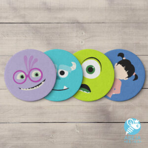 Posavasos Monster Inc