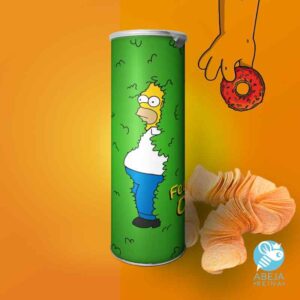 Pringles personalizado homero 124g