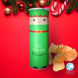 Pringles personalizado Elfo